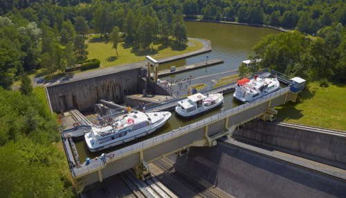 Alsace Lutzelbourg navigation fluviale sans permis