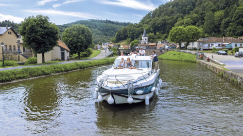 Alsace Lutzelbourg navigation fluviale sans permis